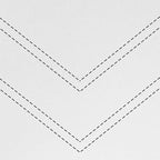 Kotton Culture Oversized King Size Duvet Cover Set 100% Egyptian Cotton - 600 Thread Count Ultra Soft Premium Comforter Cover Zipper Closure & Corner Ties (Arrow White,Oversized King 120" X 98")
