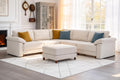 Oversized L Shaped Sectional Couch for Living Room, Extra Large Deep Seat Modular Sectional Sofa with Washable Covers, Modern Cloud Couch for Apartment, Bedroom, Beige