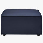 Modway EEI-4211-NAV Saybrook Patio Sectional Ottoman in Navy