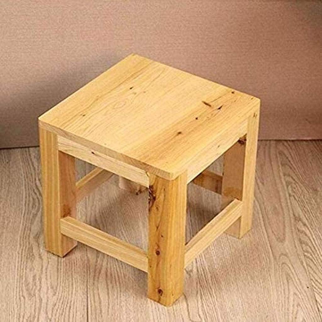 Footstool, Wooden Stool - Footstool Bathroom Non-Slip Light Footstool Coffee Table Stool