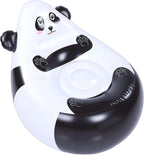 Zopsc Cute Panda Animal Shaped Inflatable Chair, Lightweight Portable Seat for Outdoor, Indoor Use
