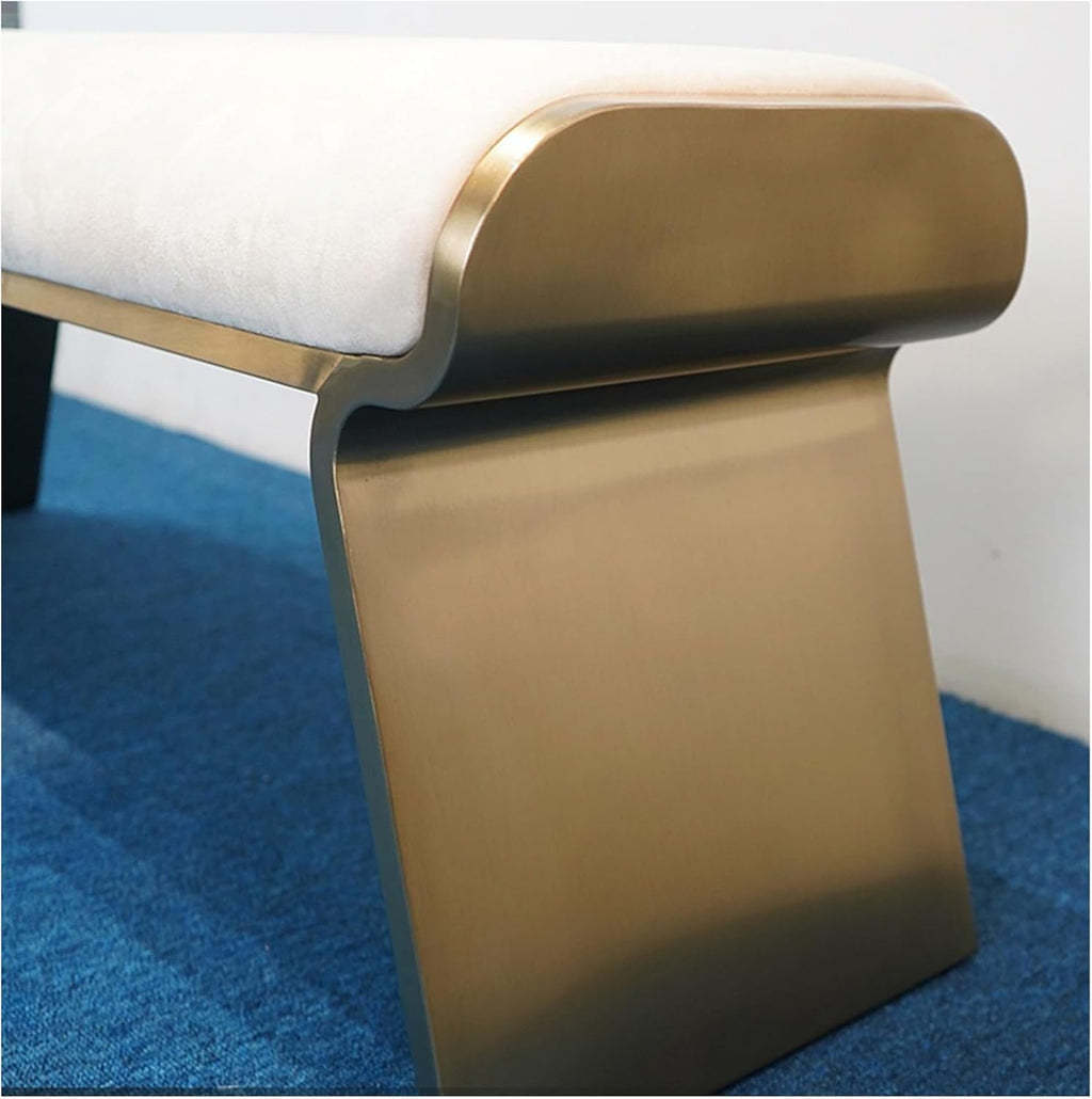 Modern Bed Bench, Modern Upholstered End of for Bedroom, Window Ottoman Benches Seat,Shoe for Entryway Living Room Entryway(140 * 36 * 45cm)
