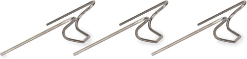 100 PCS Greenhouse Glazing Clips, Stainless Steel W Type Clip, Aluminium Greenhouse Care, W-Wire Green House Fitting