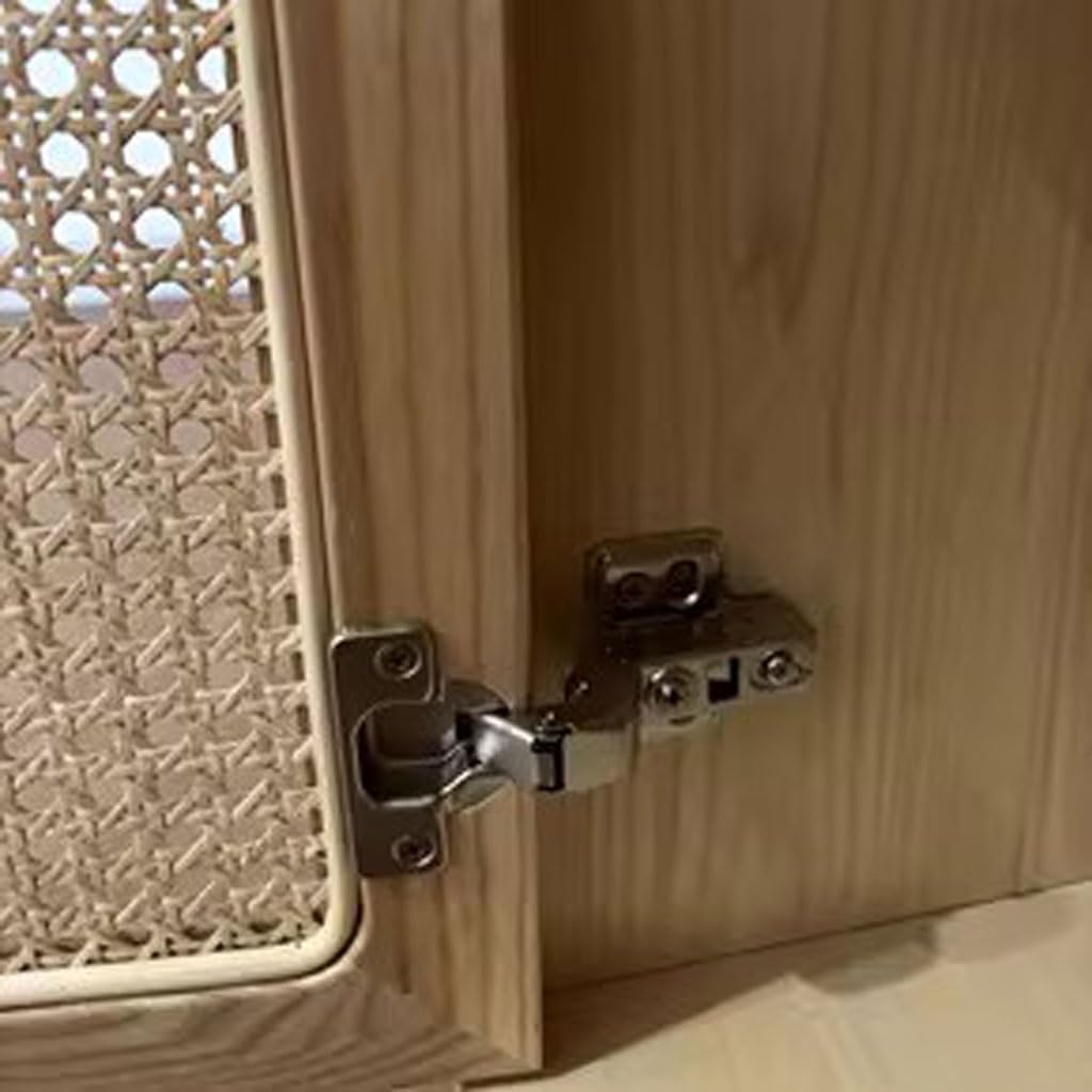 Entryway Cabinet Simple Solid Wood Rattan Dining Sideboard Nordic Home Living Room Kitchen Storage Locker Sideboard Storage Cabinet(M:120CMX35CMX90CM)