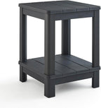 Keter Deluxe Adirondack Side Table - Graphite