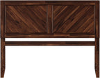 AFI, Canyon Queen Solid Wood Rustic Farmhouse Headboard, Barnwood