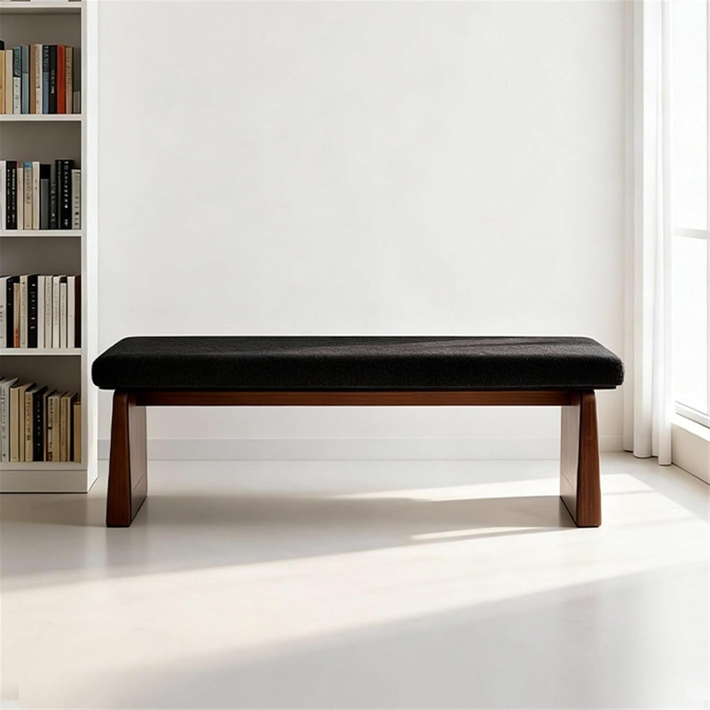 Modern Wooden Sofa Bedroom Bed end Bench Hotel Leisure Entryway(XXXX-Large)