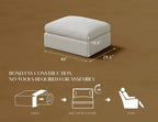 ohllob Ottoman for Cloud Sectional Couches Living Room, Modular