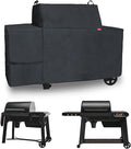 Grill Cover Fits Traeger Grills Woodridge Pro Electric Wood Pellet Grill and Smoker TFB97JLH,Outdoor Full-Length Heavy Duty Waterproof 600D Cover Compared to Traeger BAC776