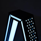 7 Colors Adjustable LED Liquor Display Shelf, Acrylic Glowing Champagne Bottle Display Stands for Home Bar, Nightclub, Party Decor