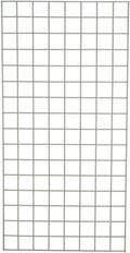 Global Industrial 1/4" Thick Wire Mesh Deck Panel, 96"Wx24"D, (2) Pieces of 48"W x 24"D Decks