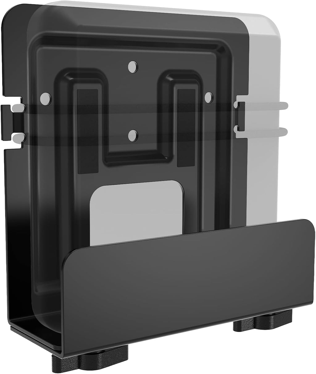 Cable Box Mount, Adjustable Wall Mount for Small and Wide Devices- 1 PCS | Modem Mount,Wall Mount Bracket Compatible for Cable Boxes, Modems, DVD Players,PS3, PS4, Xbox One S