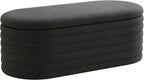 Modern Storage Bench, End of Bed Stool for Bedroom Living Room Entryway Closet