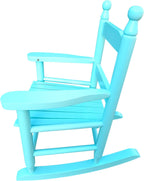 Rocking Light Light Blue Chair Indoor or Outdoor Suitable for