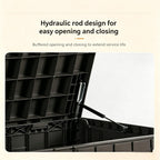 Outdoor Storage Box With Lock Slot, Package Delivery Boxes For Outside, Features Extra-large Storage Space, Deck Boxes Outdoor Waterproof, for A Wide Range Of Applications(Small)