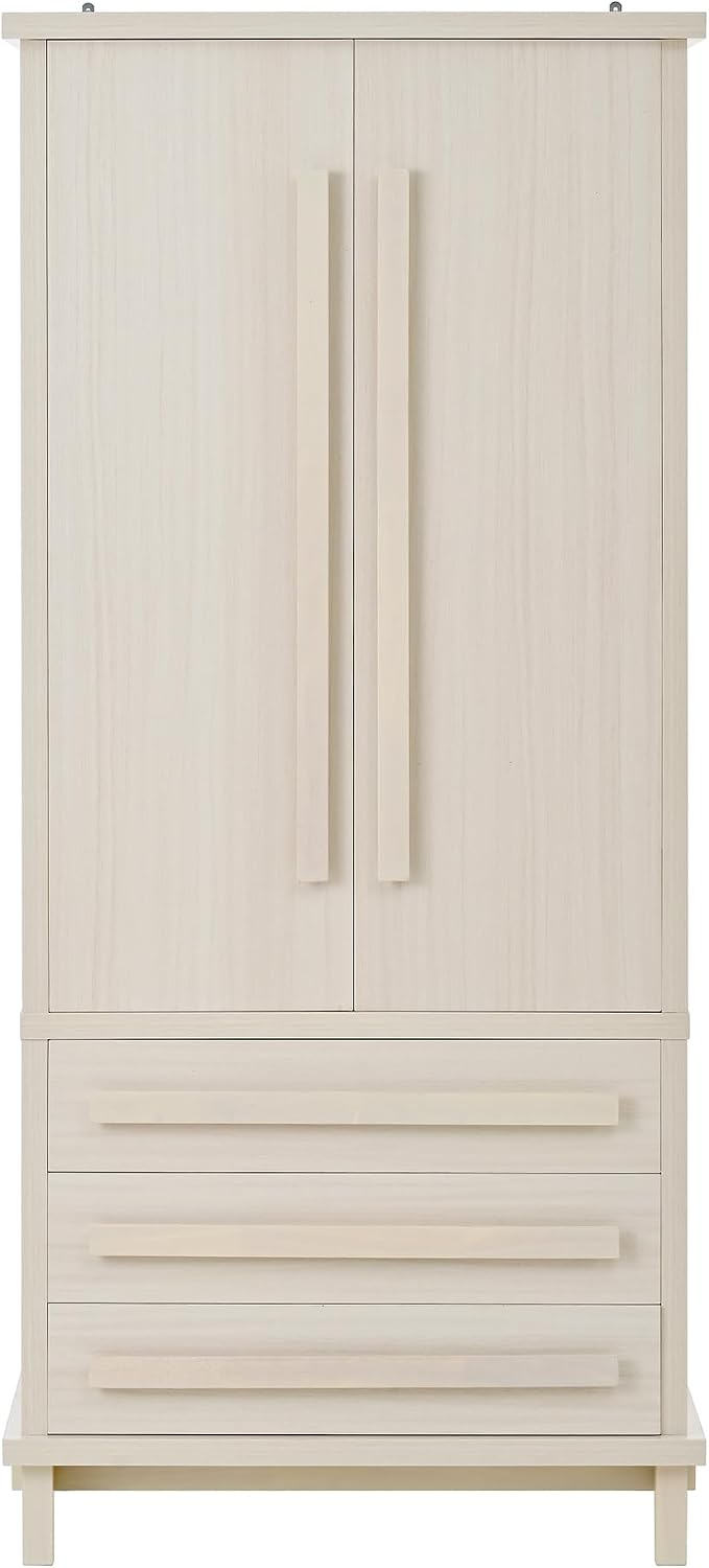 Christopher Knight Home Chenny 70''H Wooden Kitchen Pantry Cabinet, Storage Cabinet with Adjustable Shelves, 6 Door Internal Storage Compartments & 3 Drawers, Freestanding Cupboard Cabinet, White