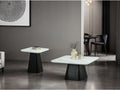 Contemporary Style 3pc Table Set Black Finish