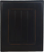 American Heartland Poplar Single Door Pantry, Antique Black
