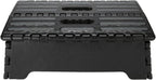 Folding Step Stool, The Lightweight Step Stool, Portable Folding Step Stool Black Step Ladder for Adults Seniors at Home, Kitchen, Bathroom, Bedroom, Closet