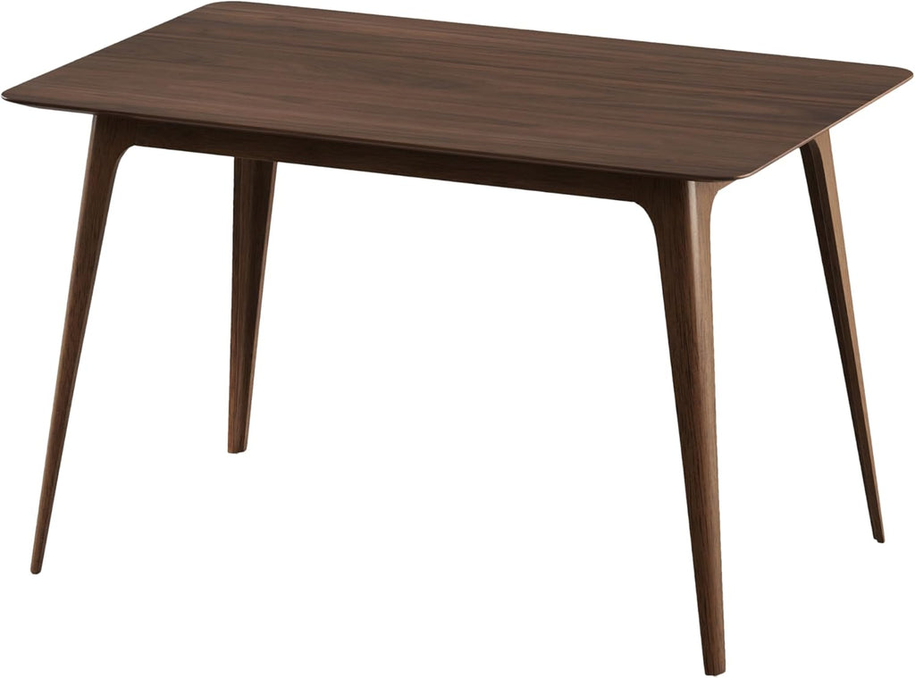 Wood Dining Room Table Set for 4,Mid Century Modern Dining Table Set,Kitchen Table and Chairs Set for Breakfast Nook and Small Space,5 Piece Dining Table for Apartment,Wooden Frame(Walnut+Mint)