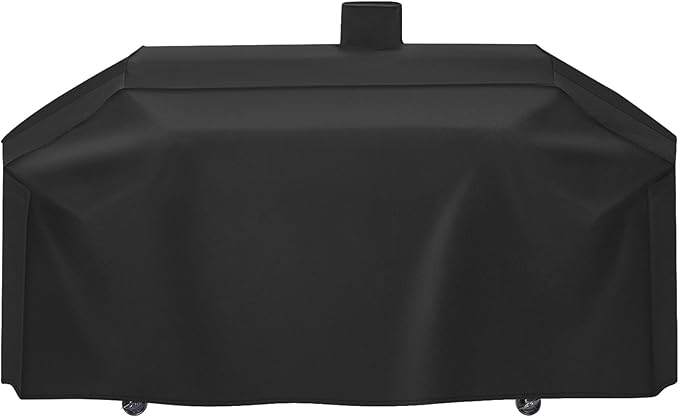 Heavy-Duty 600D Grill Cover Compatible with Pit Boss Memphis Ultimate and Smoke Hollow PS9900 DG1100S 4in1 Combo Grill Cover GC7000 Gas/Charcoal Grill