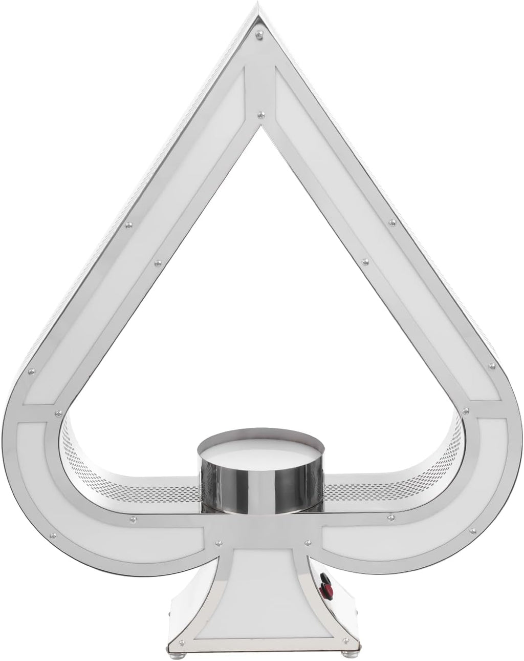 DouSeiAi LED Lighted Liquor Bottle Display Shelf,Ace of Spades Champagne Bottle Presenter, Champagne Bottles Display Stands for Bar/Hotel/Nightclub/Private Bottle Presenter Party