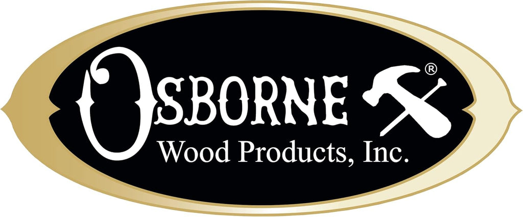 Osborne Wood Products Baron Hardwood Trestle Bench Bases (Set of 2), Furniture Pedestals for DIY Farmhouse Bench Designs, Unfinished and Sanded Wooden Bases
