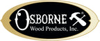 Osborne Wood Products Baron Hardwood Trestle Bench Bases (Set of 2), Furniture Pedestals for DIY Farmhouse Bench Designs, Unfinished and Sanded Wooden Bases