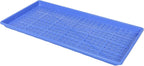 SUNPACK 10" x 20" Heavy Duty Mesh Plastic Seed Starting Tray, Blue, 1" (Pack of 30) - Ensures Water Drainage and Aeration, Perfect for Greenhouses or Indoor Gardening
