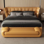 Modern Bed End Stool Bedroom Long Sofa Master Living Room Bedside Shoe Bench Entryway(Gris,Large)