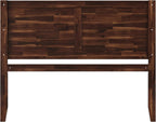AFI, Canyon Queen Solid Wood Rustic Farmhouse Headboard, Barnwood