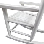 Rocking White Chair Indoor or Outdoor Suitable for