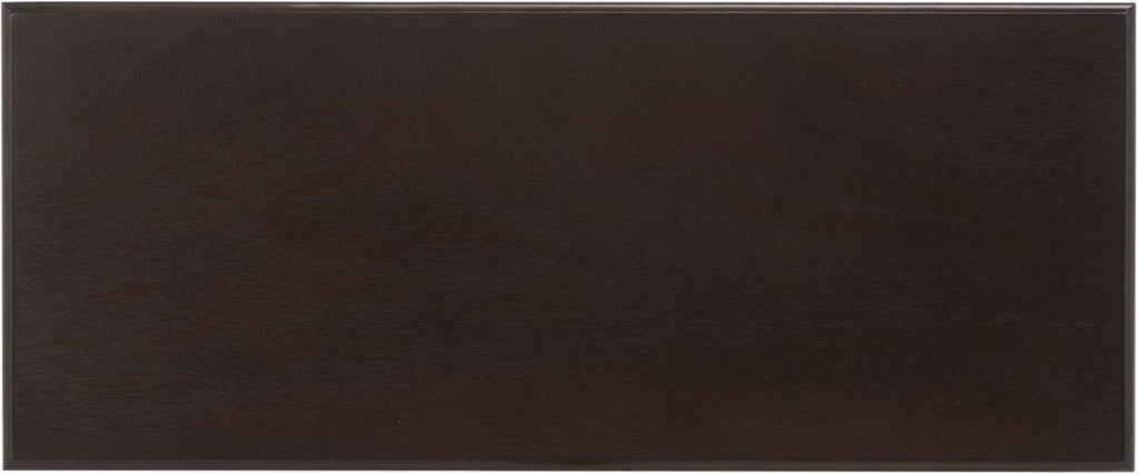 SAFAVIEH Furniture - Tinsley Rectangle Console Table - Dark Chocolate - Solid Wood - Farmhouse Turned-Leg Design - Ideal for Entryway, Living Room, Hallway, 28" W x 11.75" D x 28" H (CNS5724D)