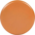 SAFAVIEH Couture Collection - Oskar Brown Concrete Accent Table, Round Modern Side Table, Sculptural Ribbed Design (SFV2604A)