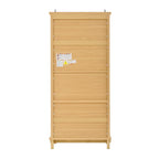 70" Tall Kitchen Pantry Cabinet, Wood Freestanding Storage Cupboard with 2 Cabinet Shelves, 6 Door Shelves and 3 Drawers, Multi-Purpose Storage Cabinet for Kitchen & Dining Room,Natural