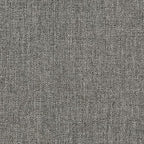 SIMPLIHOME Milltown 27" Wide Linen Look Rectangle Ottoman in Grey | Contemporary ottoman with a cushioned seat for extra seating in your bedroom or entryway; footstool, footrest or pouf.