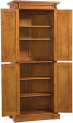 Homestyles Americana Distressed Oak Pantry, 72"H