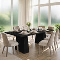 GAOMON Farmhouse Dining Table for 6-8 People, Farmhouse Dining Table, 71 in Long Kitchen Tables with Wooden Sturdy Legs, 6 ft Large Rectangular Counter for Dinner, Kitchen, Dining Room（Only Table）