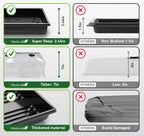 7 Inch Propagation Dome - 10 Pack Humidity Vented Domes – Plant Growing Dome for Seedling, Germination, Soil & Hydroponic Horticulture