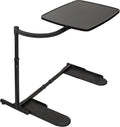 Stander Wonder Tray, Adjustable Swivel Table, Large Laptop Stand, Couch Desk, Side Tables & Gaming Bench, TV-Trays for Eating on Couches, Chairs, Recliners, Black
