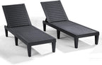 Nestl Lounge Chair Outdoor, Tanning Chair, Chaise Lounge Outdoor Set of 2