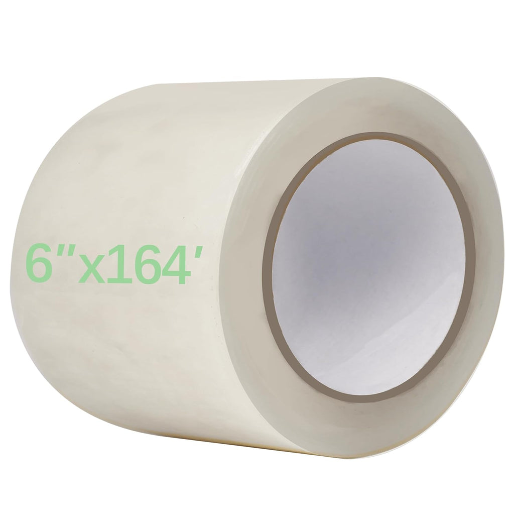vensovo Greenhouse Covering Plastic Repair Tape - Heavy Duty Garden Green House Sheeting, Plastic Polyethylene Film Repair Tape (6"×164')
