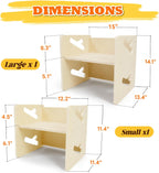 Montessori Weaning Table and Chair Solid Wooded Toddler Table and Chair Set Kids Montessori Furniture