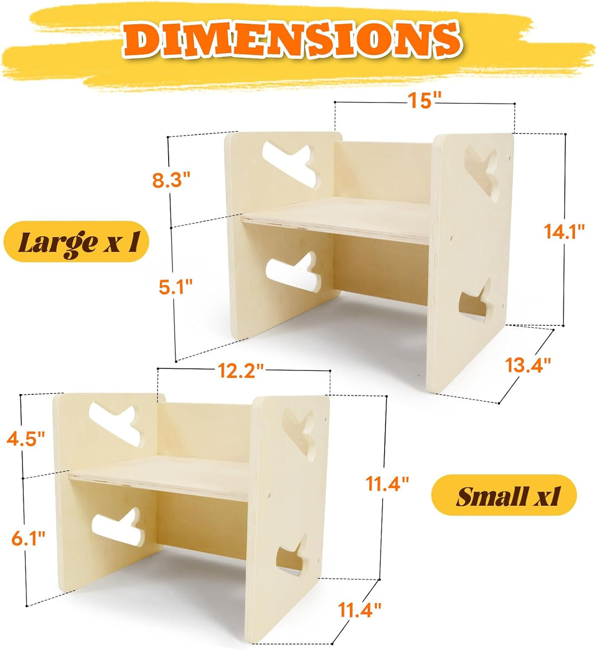 Montessori Weaning Table and Chair Solid Wooded Toddler Table and Chair Set Kids Montessori Furniture