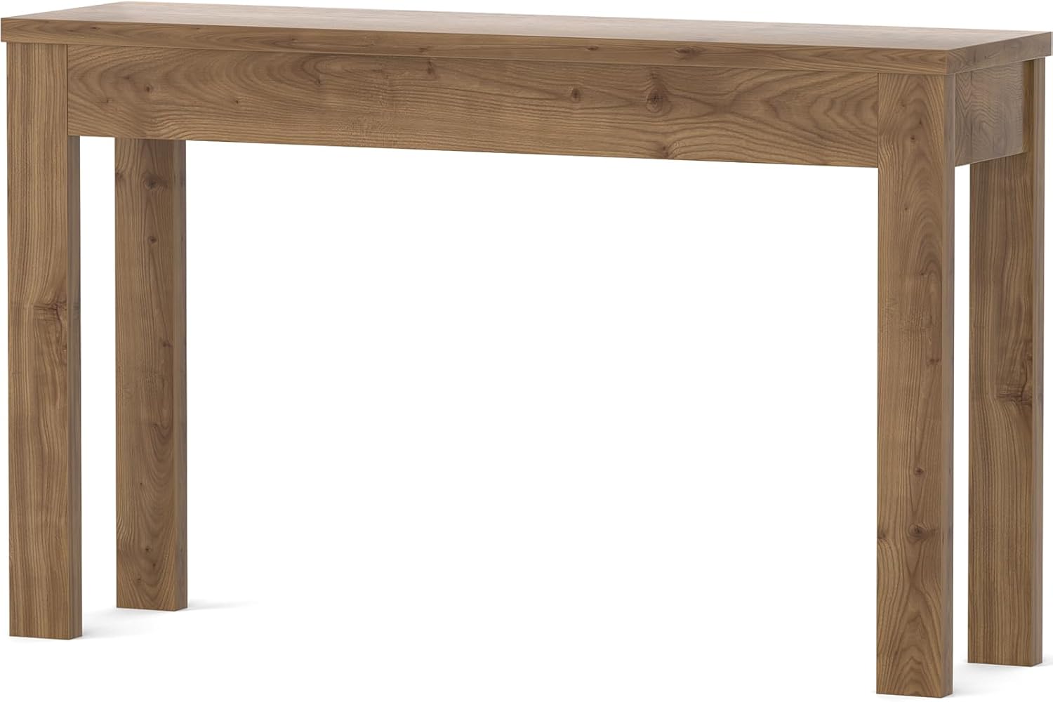 Armocity Console Table for Entryway, 47" Farmhouse Sofa Tables Narrow Long | Entry Way Table Behind Couch, Hallway Table for Entrance, Living Room, Foyer, Brown Oak
