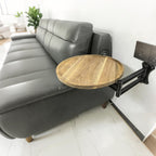 13.78 Inch Retractable Wall-Mounted Folding Table RV Folding Table | With an extendable arm, multi-angle adjustability, and a space-saving design, it makes an excellent gift.