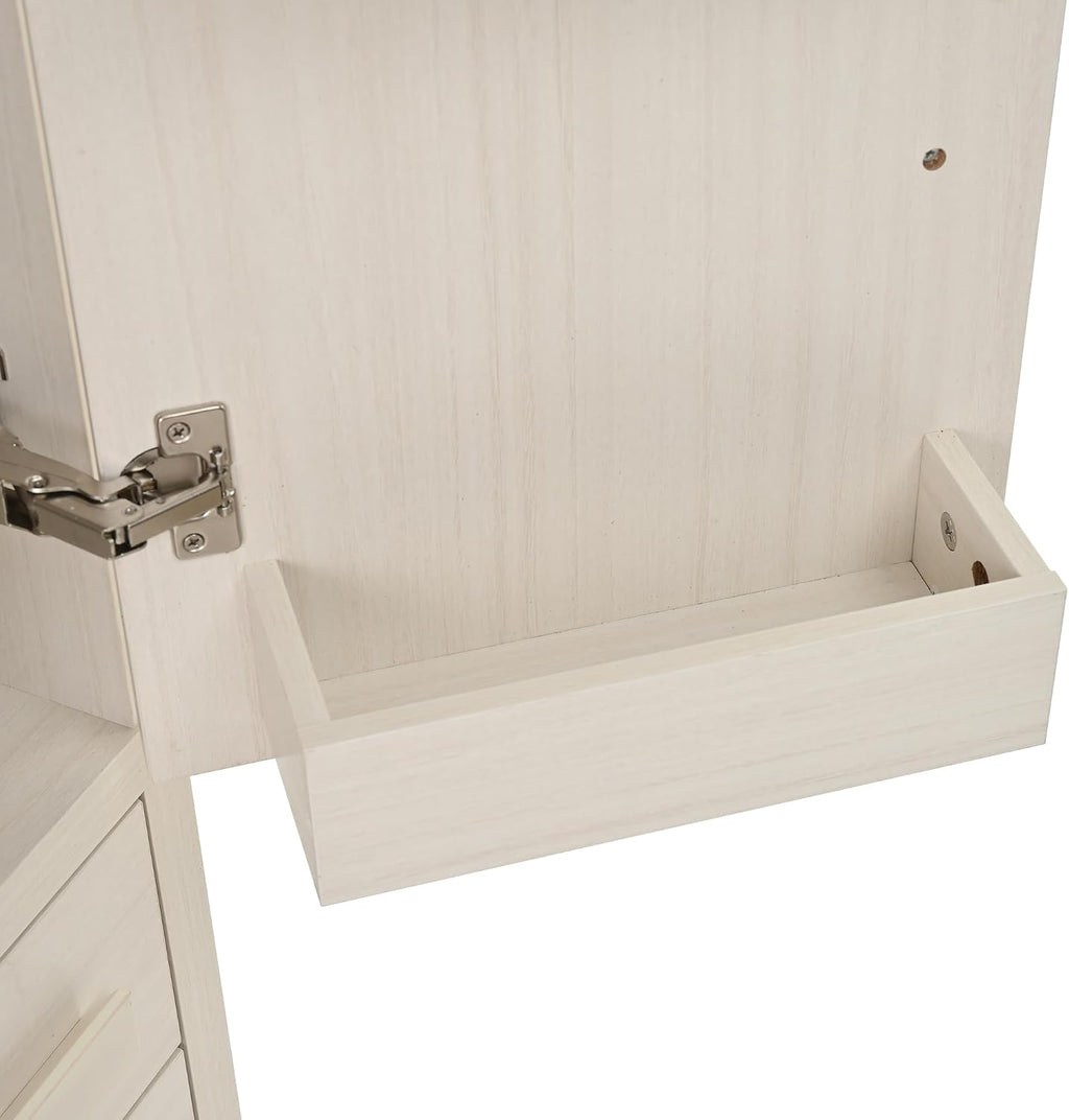 Christopher Knight Home Chenny 70''H Wooden Kitchen Pantry Cabinet, Storage Cabinet with Adjustable Shelves, 6 Door Internal Storage Compartments & 3 Drawers, Freestanding Cupboard Cabinet, White
