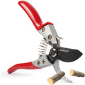 AGRICUT Pruning Shears for Gardening - 1 Inch Cut Capacity Bypass Pruners with High Carbon Steel Blade Aluminum Handle Pruning Shears Heavy Duty