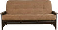 Starlight Canyon Home Brown Futons with 100% Polyester Fabric, Durable Frame, Stylish and Comfortable for Living Room, Guest Room, Modern Home Decor