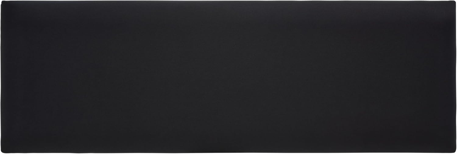 SAFAVIEH Couture Collection Carmelo Coastal Black Linen Hemp Wrapped Bench